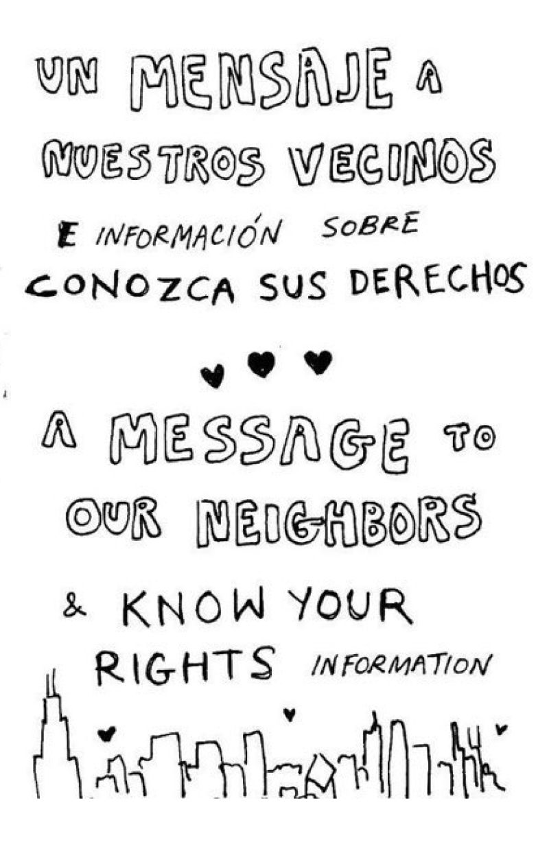 Un mensaje a nuestros vecinos